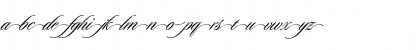 Download Duet Flourishes Font Lowercase Preview