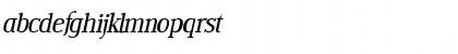 Download Edito BeItalic Regular Font Lowercase Preview