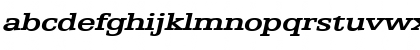 Download EggoExtended BoldItalic Font Lowercase Preview