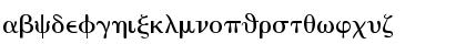Download EisagoGreekSSK Regular Font Lowercase Preview