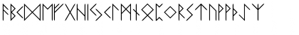 Download Elder Futhark Regular Font Lowercase Preview