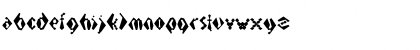 Download Electrack Sharp Font Lowercase Preview
