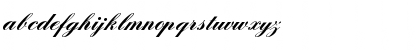 Download ElegantHandTwoHeavy Regular Font Lowercase Preview
