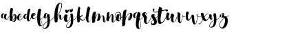 Download Gulya Script Regular Font Lowercase Preview