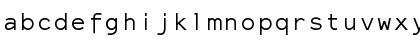 Download ElroNet Monospace Normal Font Lowercase Preview