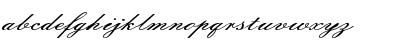 Download EmpireScriptExtended Regular Font Lowercase Preview