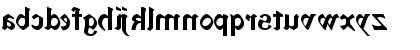 Download Enchantment backwards Regular Font Lowercase Preview