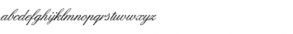 Download English Script Regular Font Lowercase Preview