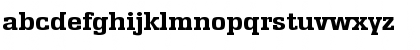 Download EnschedeSerial-Xbold Regular Font Lowercase Preview