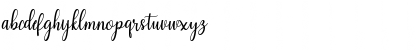 Download Haearty Script Regular Font Lowercase Preview
