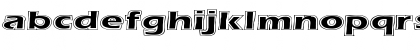 Download ErasContour Ex Regular Font Lowercase Preview