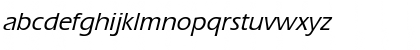 Download Ergoe-Mild Italic Font Lowercase Preview