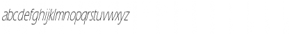 Download EricLiteThin Italic Font Lowercase Preview