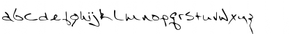Download EricsHand Regular Font Lowercase Preview