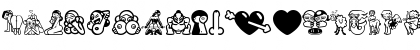 Download Erotica CD Regular Font Lowercase Preview