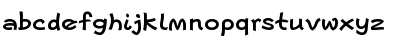 Download Escript LT BoldWide Regular Font Lowercase Preview