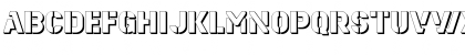 Download Estenceler Shadow Font Lowercase Preview