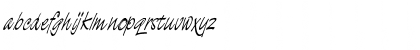 Download EstherBecker Regular Font Lowercase Preview