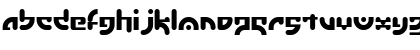 Download Estuki Regular Font Lowercase Preview