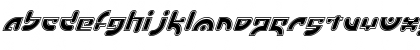 Download EstukiOutlineItalic Regular Font Lowercase Preview