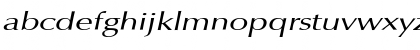 Download EternaExtended Oblique Font Lowercase Preview
