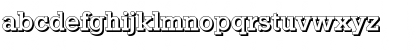 Download EugeneBeckerShadow-Medium Regular Font Lowercase Preview
