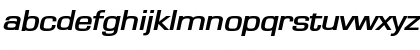 Download EurasiaExtended BoldItalic Font Lowercase Preview