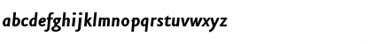 Download EurekaSans-BoldItalic Regular Font Lowercase Preview