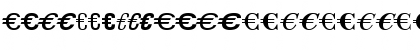 Download EuroC Regular Font Lowercase Preview
