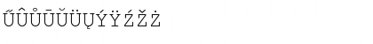 Download European Courier Regular Font Lowercase Preview