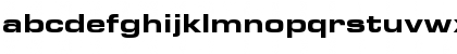 Download Eurostar Black Extended Regular Font Lowercase Preview