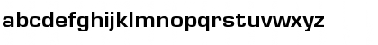 Download EurostileExt-Bo Regular Font Lowercase Preview
