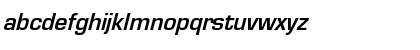 Download EurostileObl-Bo Regular Font Lowercase Preview
