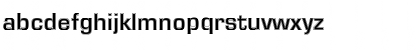 Download EurostileTBolIn1 Regular Font Lowercase Preview