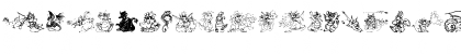 Download Ev's Dragons Regular Font Lowercase Preview
