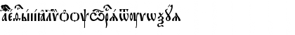 Download Evangelie Ucs Regular Font Lowercase Preview