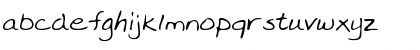Download EverlysHand Regular Font Lowercase Preview