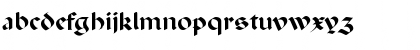 Download Excalibur SF Regular Font Lowercase Preview