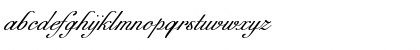 Download ExcelsiorScriptTextCE Regular Font Lowercase Preview
