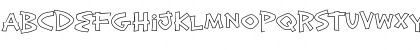 Download Exotic Island BTN Bold Out Regular Font Lowercase Preview
