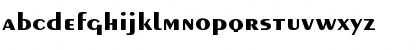 Download Exotic-Bold Wd Regular Font Lowercase Preview