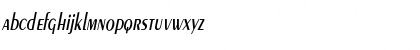 Download Exotic-Demi Cn Itlc Italic Font Lowercase Preview