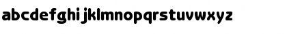 Download ExpressDecoGothic Regular Font Lowercase Preview