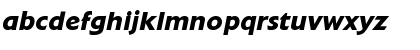 Download ExtensionBoldItalic Roman Font Lowercase Preview