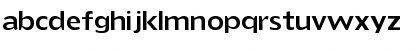 Download ExtensSSK Regular Font Lowercase Preview