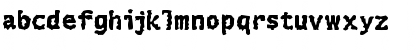 Download Extralucid Regular Font Lowercase Preview