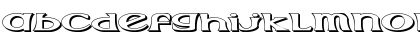 Download Extrano - Sombra Regular Font Lowercase Preview
