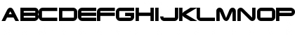 Download EyechartDisplayCapsSSK Regular Font Lowercase Preview