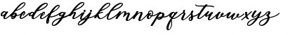 Download Isabella Script Regular Font Lowercase Preview