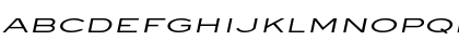 Download EyeglassExtended Italic Font Lowercase Preview